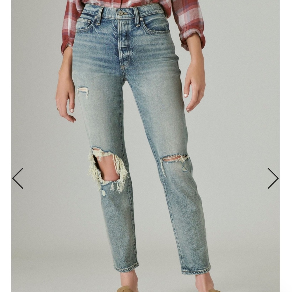 Lucky Brand High Rise Mom Jean